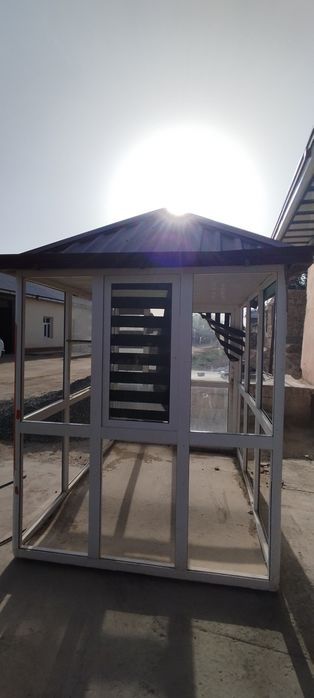 Акфадан ясалган будка