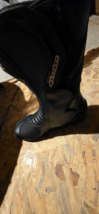 Мото екип от 2 части + обувки Alpinestar