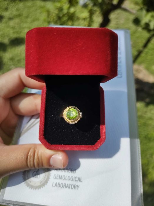 Inel vintage din aur de 14k