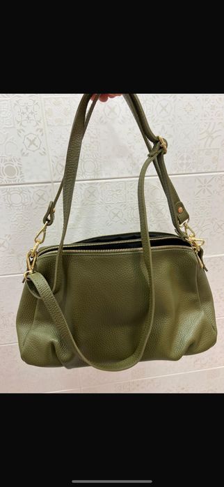 Италианска чанта от висококачествена кожа