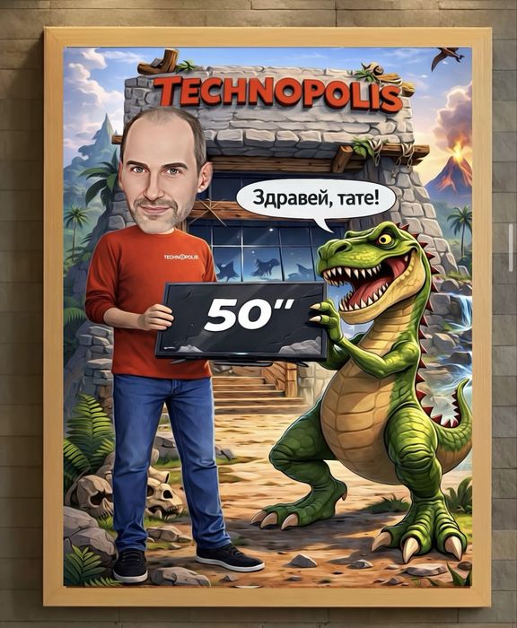 Карикатури,Шарж,Портрети - с подарък рамка