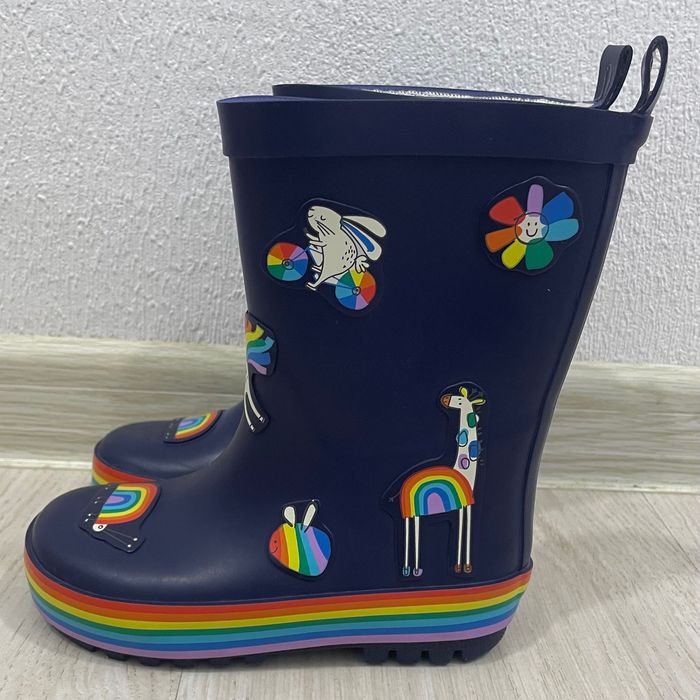 Резиновые сапожки для девочек