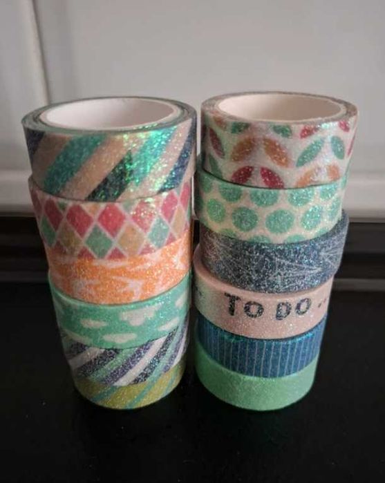 Vand kraft paper A4 92 modele/273 coli, 12 washi tape