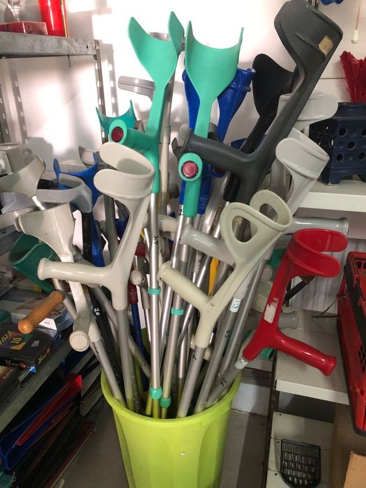 Cârje  reglabile cadru de mers