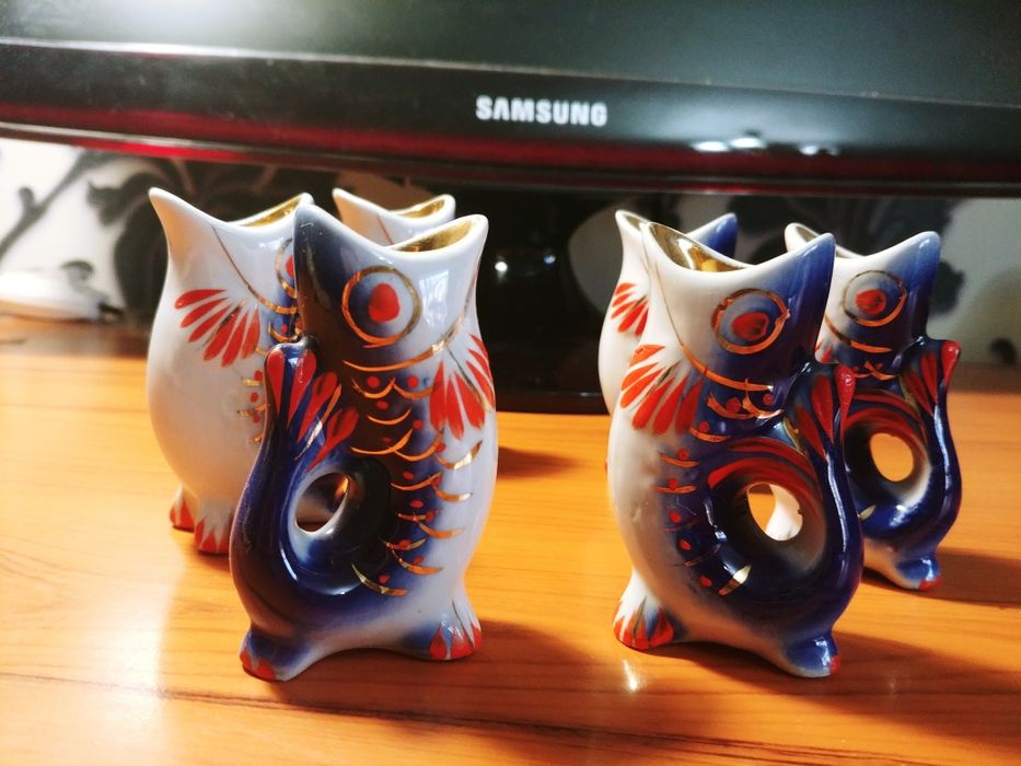 Продаю сувенирный набор рюмок "Рыбки"