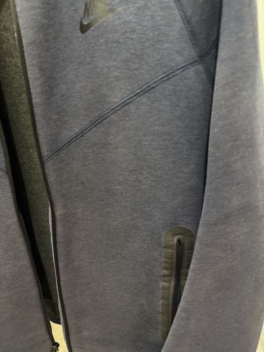 Nike кофта синия  nike tech fleece