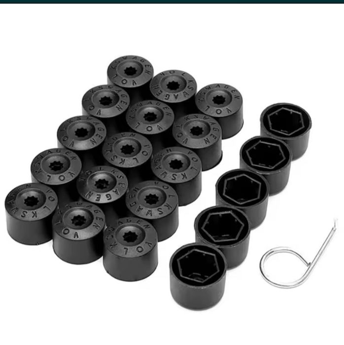 Set 20 Capacele / capace prezoane VW 17 mm