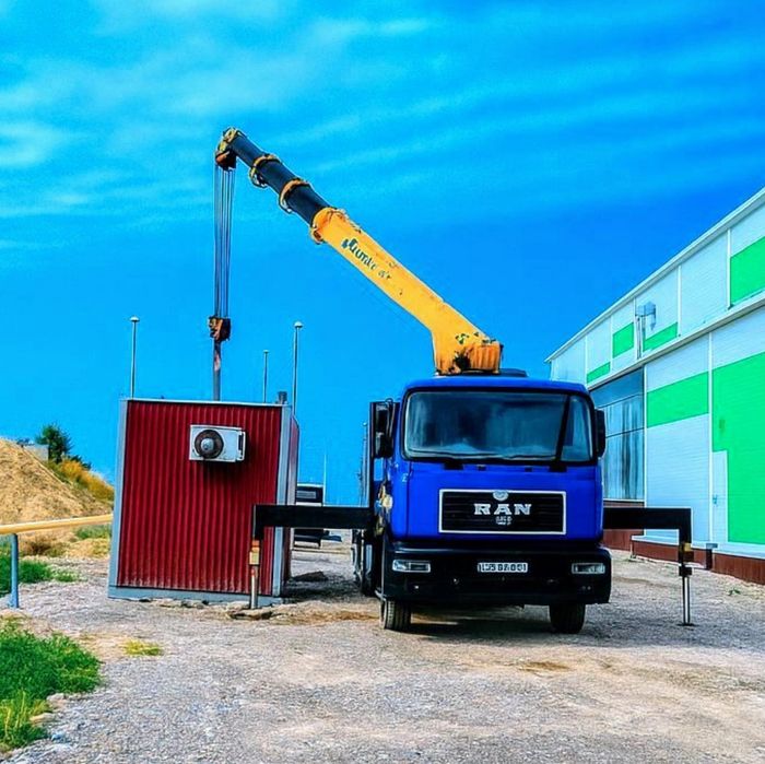 Манипулятор. Перевозка контейнера