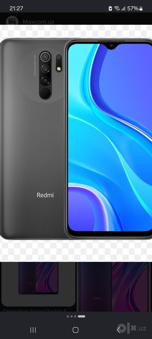 Redmi 9 hotiras 64 gb tilfodi aybi yo ekran almashmagan karopkasi yoq
