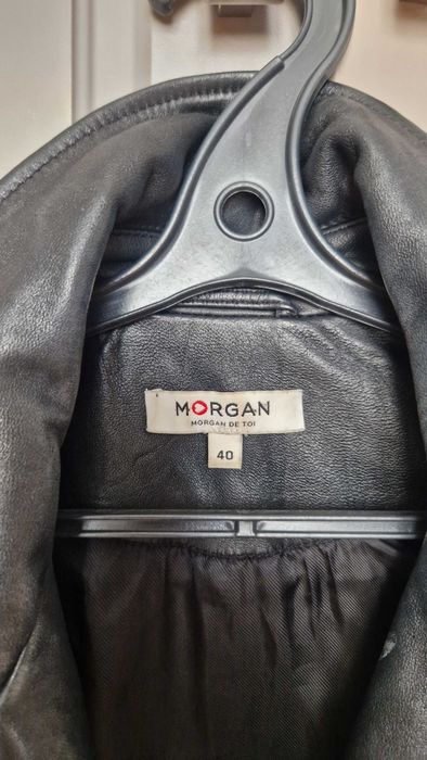 Пиджак Манго, кожаная куртка Морган (Mango, Morgan)