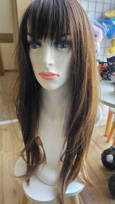 Перука Shining Yourself LC036-1 Медно кафява дълга