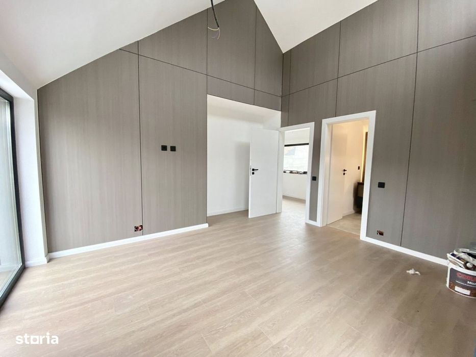 Casa Finisata cu CF in stil Scandinav , 170 m2 utili, zona Popesti, Ba