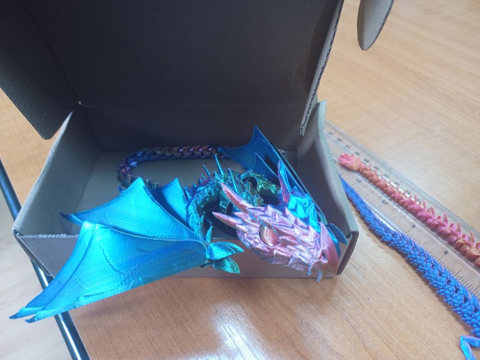Dragon 3D articulație liberă