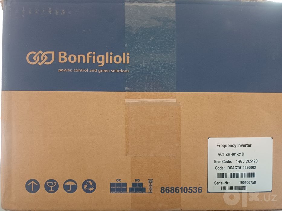 Bonfiglioli Vectron Invertor 7.5 кВт (ACT ZR 401-21D) Новый