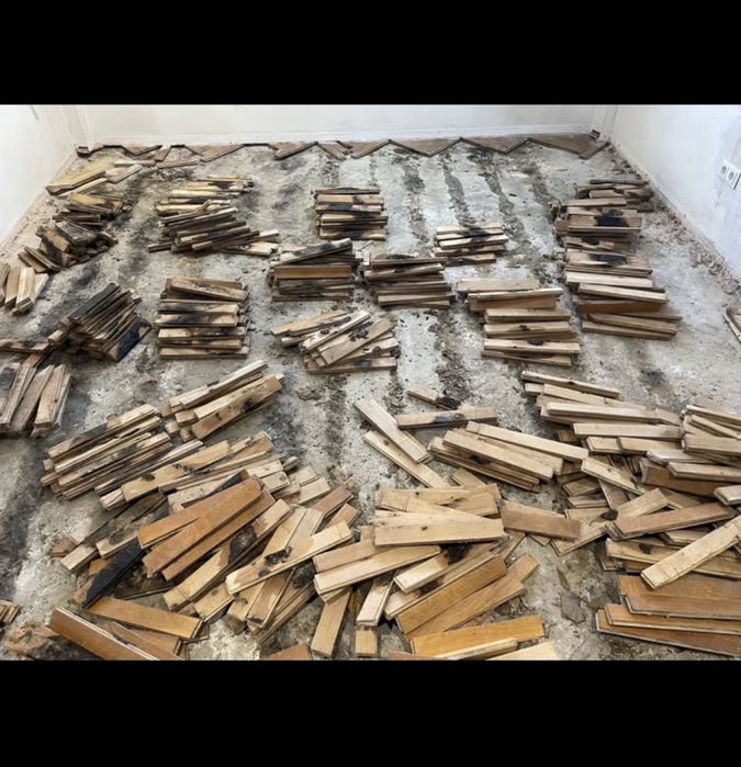 Стар дъбов паркет “Тича”