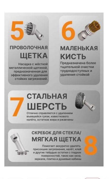 Пароочиститель для дома и авто