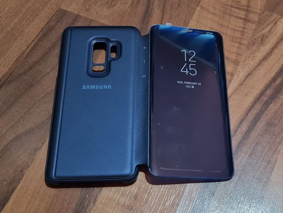 Husa smart activa originala Samsung Clear View Cover S9+ S9 Plus G965