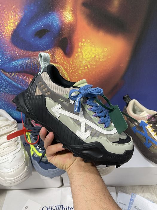 Adidasi Off White ODSY piele naturala Full Box colectie noua