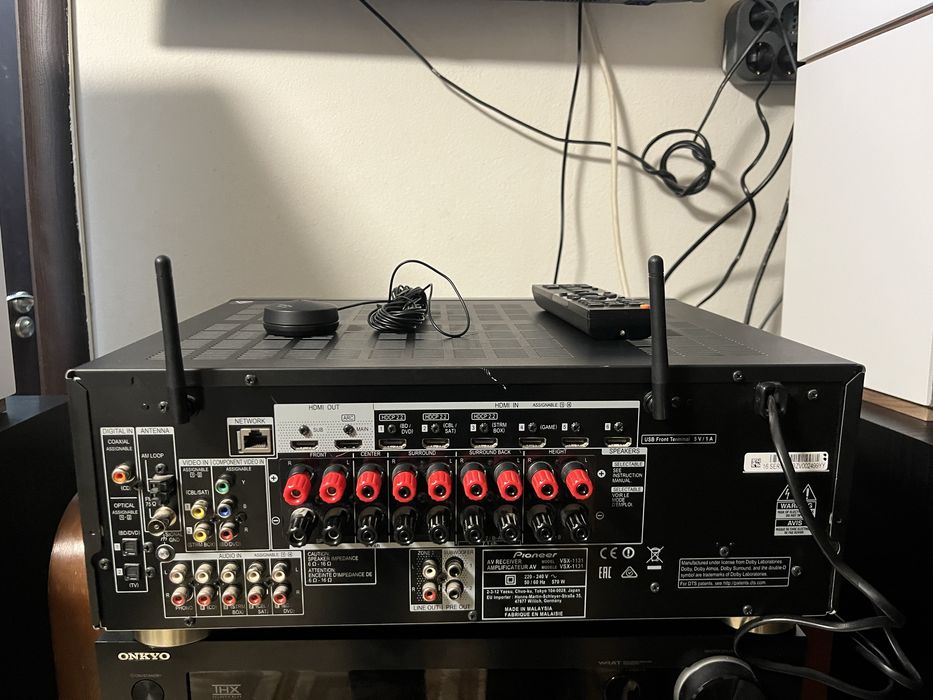 Pioneer VSX-1131  4k/7.2 Atmos/Spotify/Bluetooth/wifi/internet Radio