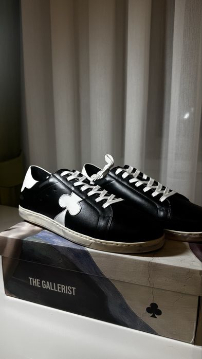 Pantofi The Gallerist Geneva Black & White