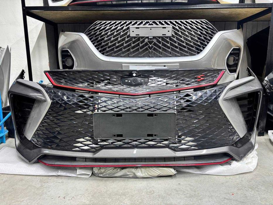 Geely Coolray Рестайлинг Передний бампер в сборе