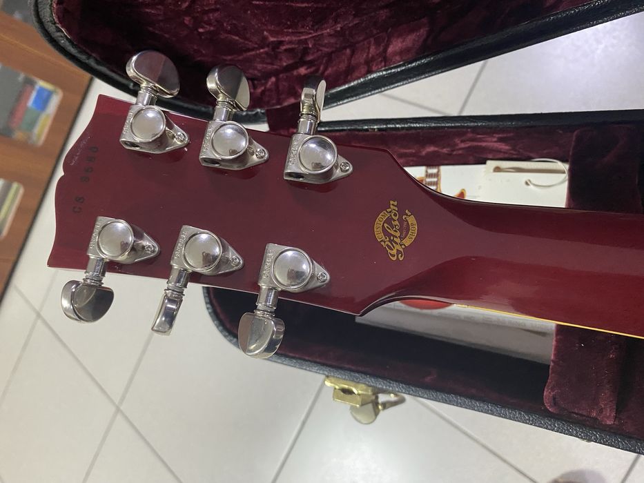 Gibson Les Paul Custom Shop Elegant (1999, AAA++ top, Abalone)