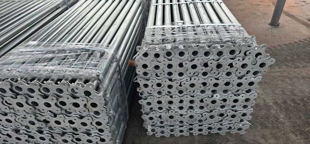 Teleskopik tokchalar, galvanizli. Стойка, домкрат