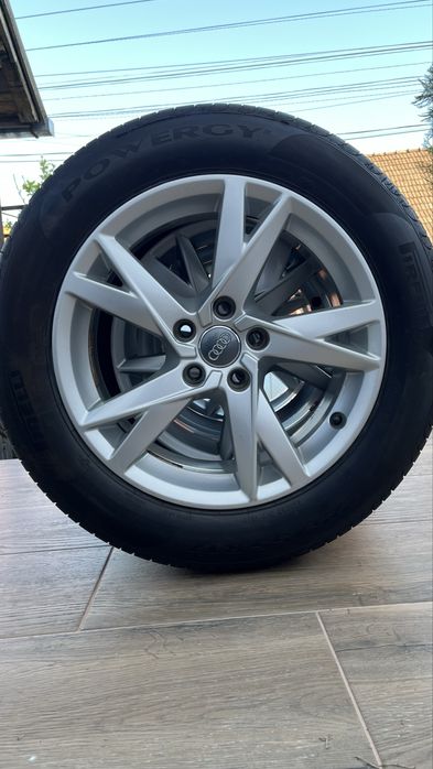 Jante Audi R17 Anvelope 2024 vară/Roți Audi A4(B8,B9) A5 A6 Q5 Pirelli