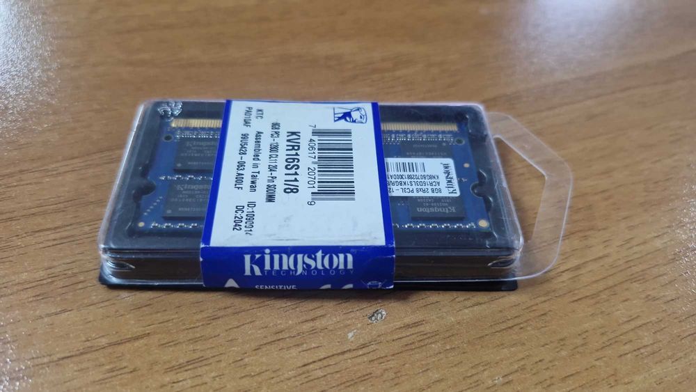 DDR3 1600 8 Gb для ноутбука