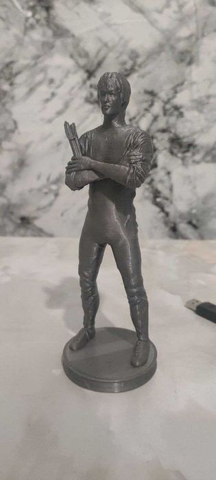 Статуэтка Bruce Lee. Серебристый