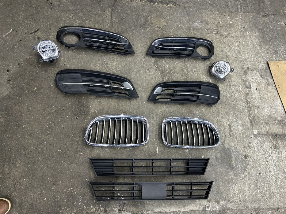 Grile proiectoare bara bmw f10 f11 facelift grila distronic