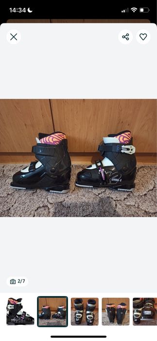 Clapari de ski pentru fete