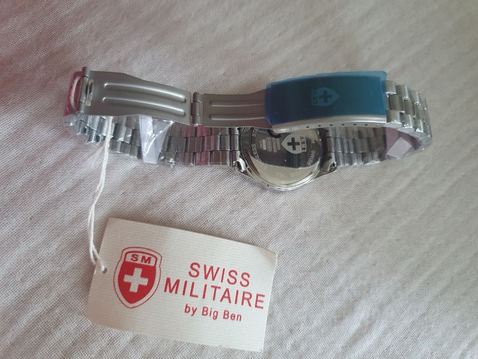 Ceas Swiss Militaire by Big Ben NOU, unisex, reducere 50%