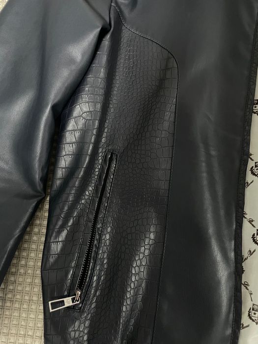 Кожаная куртка мужская