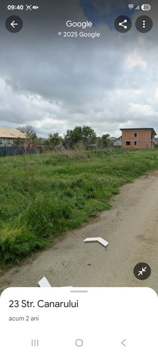 Vand teren Agigea strada canarului