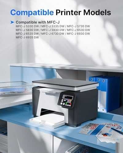 Нови 8 броя мастилници LC3219XL за Brother MFC-J5330DW J6930DW LC3217 мастило принтер печат тонер