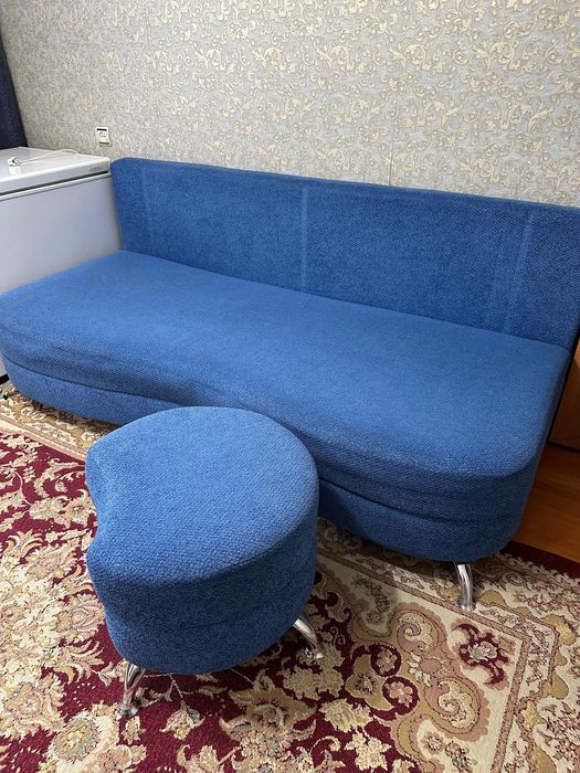 Диван такта синяя