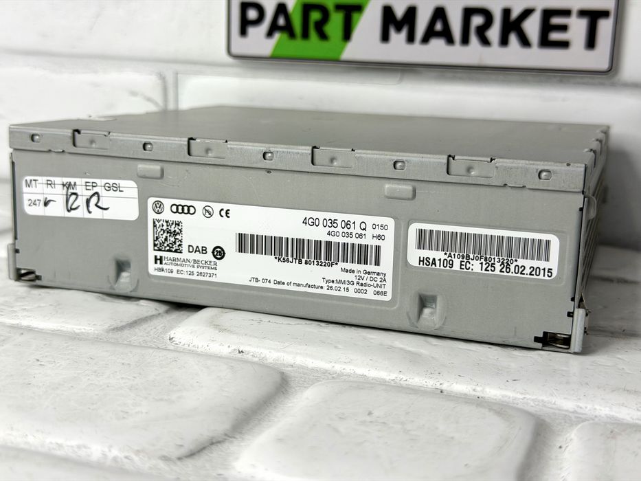 Радио модул AUDI A4 A5 A6 A7 Q5 4G0035061Q 4G0035061