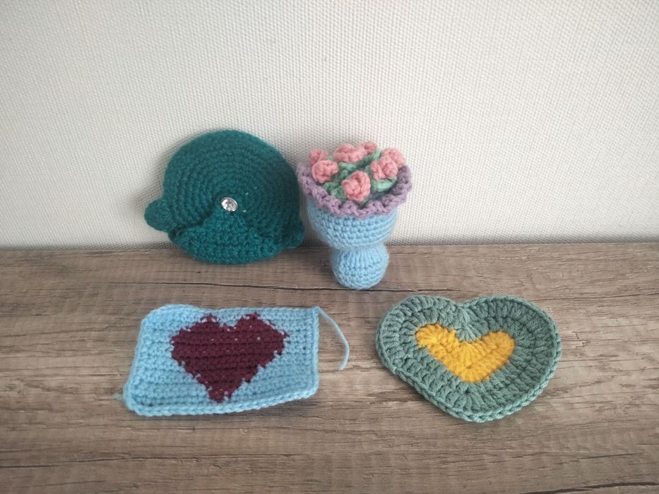 Вязаные игрушки ручной работы