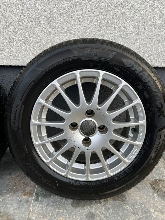 Set jante OZ Racing R14+cauciucuri Hankook All season (aproape noi)