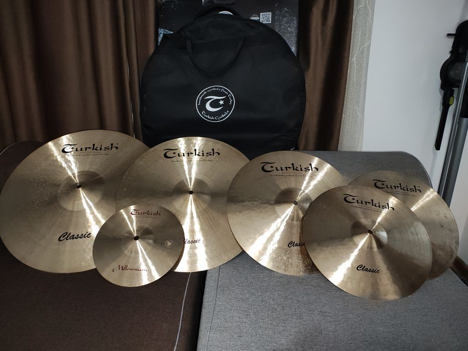 Set cinele Turkish Clasic +Stativ Sonor .