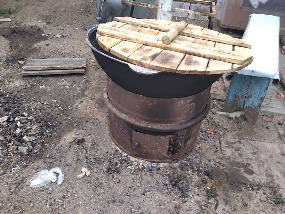 Казан ошак крышка