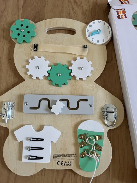 Placa Senzoriala cu Activitati - Model Ursulet