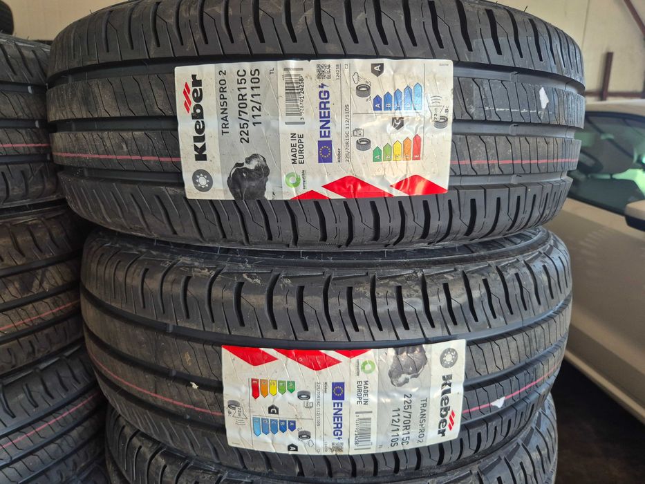 Anvelope de VARA - 225/70/15C 112/110S - KLEBER Transpro 2 - NOU - DOT 2023 !
