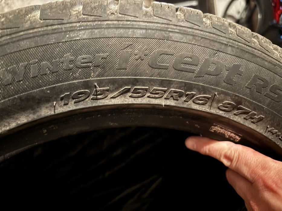 Hankook зимни гуми 195/55/16