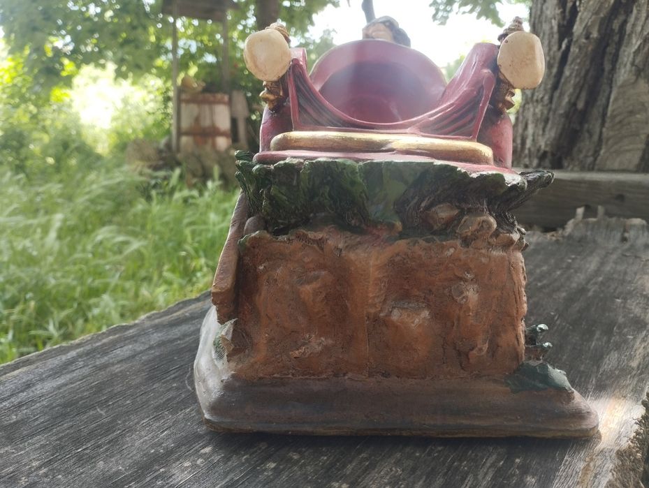 Ретро гипсова Поставка за вино