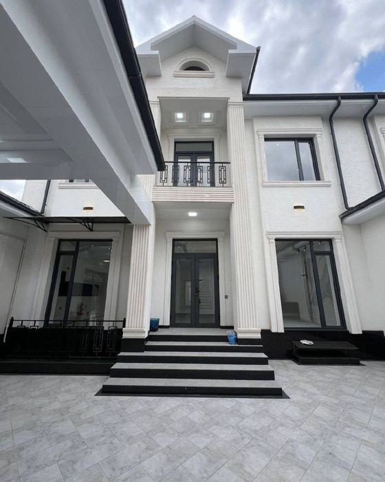 Travertin fasad ishlari | Sifatli suvoq | Tosh Terish Tajribali ustala