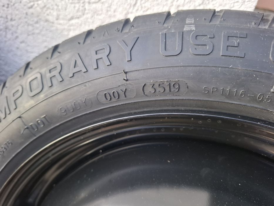 Резервна гума Патерица Бандажка за Рено Каптюр Renault Captur