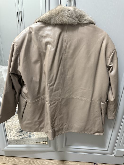 Кожанная куртка женская новая