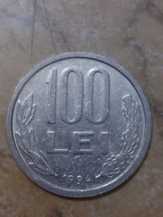 Monede vechi 100 lei cu Mihai Viteazu din 1992,1994